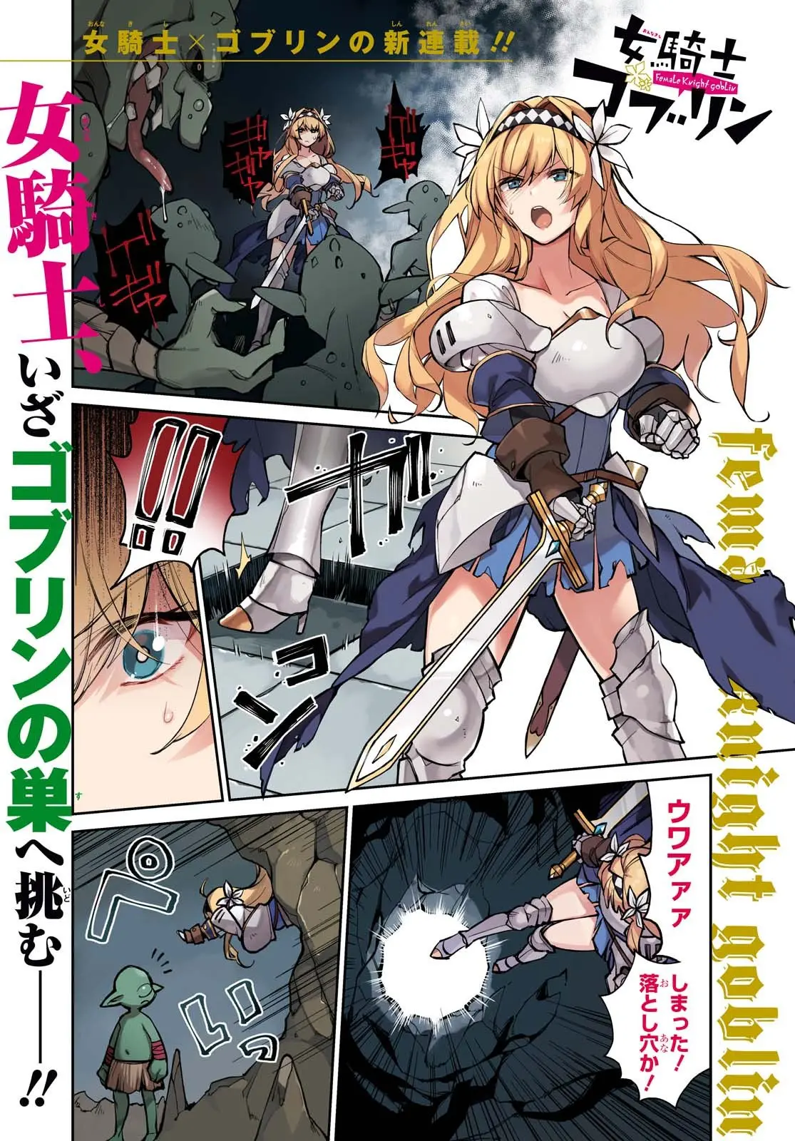 Cover Female Knight Goblin